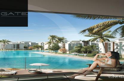 Chalet - 3 Bedrooms - 3 Bathrooms for sale in Azha North - Ras Al Hekma - North Coast