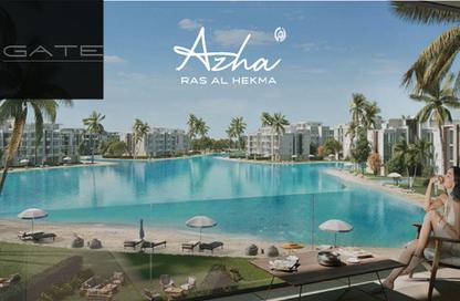 Chalet - 3 Bedrooms - 3 Bathrooms for sale in Azha North - Ras Al Hekma - North Coast