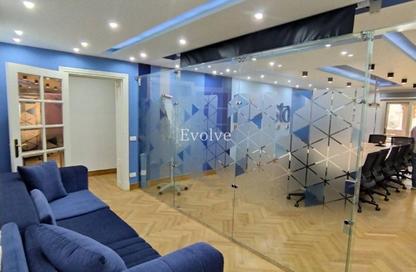 Office Space - Studio - 2 Bathrooms for rent in Degla Square - Degla - Hay El Maadi - Cairo