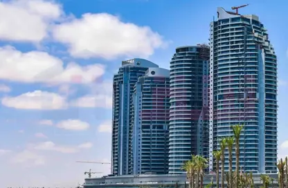 شقة - غرفة نوم - 2 حمامات للبيع في ذا جيت تاورز - مدينة العلمين الجديدة - العلمين - الساحل الشمالي