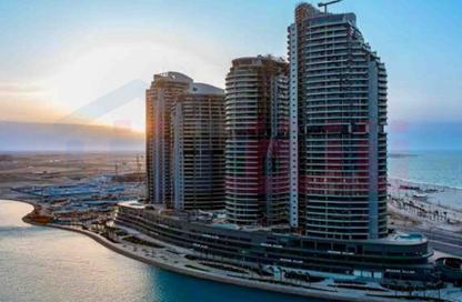 Apartment - 1 Bedroom - 2 Bathrooms for sale in The Gate Towers - New Alamein City - Al Alamein - North Coast