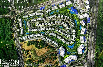 Apartment - 2 Bedrooms - 2 Bathrooms for sale in Modon Golf Town - The 6th Settlement - New Cairo City - Cairo