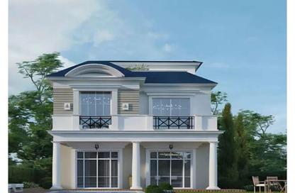 Villa - 3 Bedrooms - 4 Bathrooms for sale in Kingsway - Boulevard Road - Green Belt - 6 October City - Giza