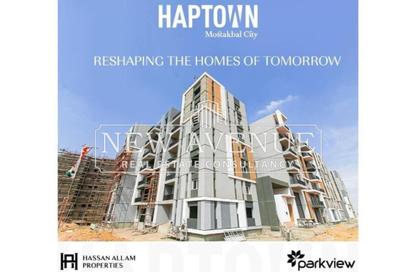 Apartment - 3 Bedrooms - 3 Bathrooms for sale in HAP Town - Mostakbal City Compounds - Mostakbal City - Future City - Cairo