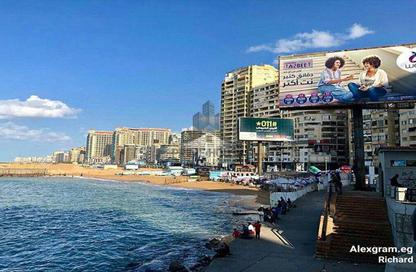 محل تجاري - استوديو - 2 حمامات للايجار في طريق الجيش - جليم - حي شرق - الاسكندرية