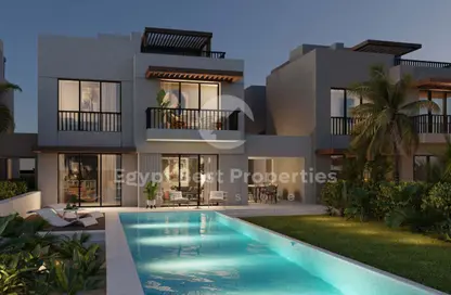 فيلا - 3 غرف نوم - 4 حمامات للبيع في أو ويست - كمبوندات 6 أكتوبر - مدينة 6 أكتوبر - الجيزة