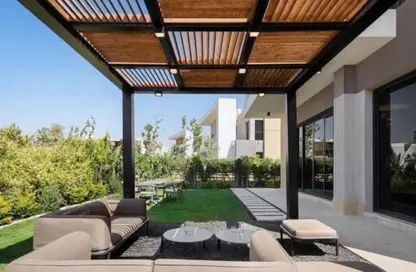 Twin House - 5 Bedrooms - 4 Bathrooms for sale in Waslet Dahshur Road - Green Belt - 6 October City - Giza