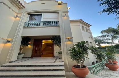 Twin House - 4 Bedrooms - 6 Bathrooms for rent in Al Patio 2 - North Investors Area - New Cairo City - Cairo
