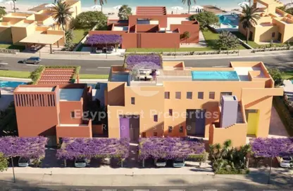 Townhouse - 4 Bedrooms - 4 Bathrooms for sale in Fanadir Bay 2 - El Gouna - Hurghada - Red Sea