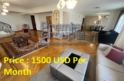 Duplex - 3 Bedrooms - 3 Bathrooms for rent in Sarayat Al Maadi - Hay El Maadi - Cairo Duplex - 3 Bedrooms - 3 Bathrooms for rent in Sarayat Al Maadi - Hay El Maadi - Cairo