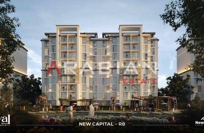 Apartment - 3 Bedrooms - 3 Bathrooms for sale in Qamary - R8 - New Capital City - Cairo