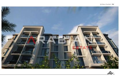 Apartment - 3 Bedrooms - 3 Bathrooms for sale in Qamary - R8 - New Capital City - Cairo