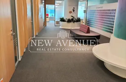 Office Space - Studio - 2 Bathrooms for rent in Cairo Festival City - North Investors Area - New Cairo City - Cairo