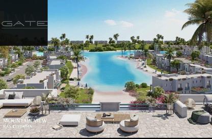 Chalet - 2 Bedrooms - 2 Bathrooms for sale in Mountain View - Ras Al Hekma - North Coast