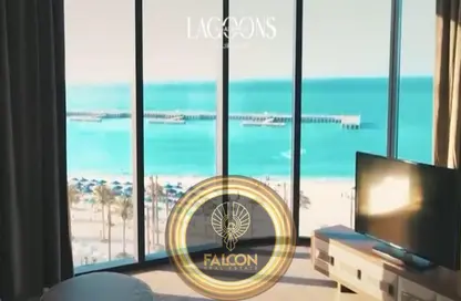 Chalet - 2 Bedrooms - 2 Bathrooms for sale in Lagoon - Al Alamein - North Coast