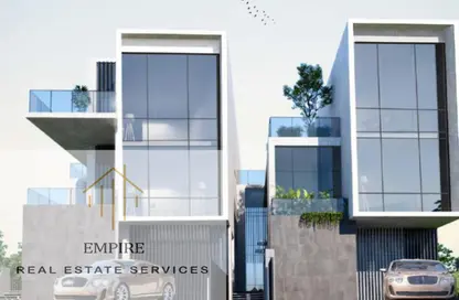 منزل مزدوج - 4 غرف نوم - 4 حمامات للبيع في ذا واتر واى فيلا - امتداد المستثمرين الشمالية - مدينة القاهرة الجديدة - القاهرة