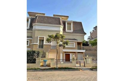 Townhouse - 5 Bedrooms - 4 Bathrooms for sale in S1 - Sarai - Mostakbal City Compounds - Mostakbal City - Future City - Cairo