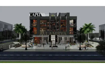 Show Room - Studio - 1 Bathroom for sale in Eval Towers - Mohamed Bin Zayed Axis - New Capital City - Cairo