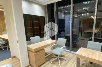 Office Space - Studio - 2 Bathrooms for rent in Cairo Festival City - North Investors Area - New Cairo City - Cairo