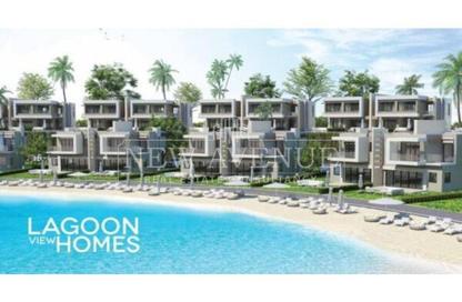 Chalet - 3 Bedrooms - 4 Bathrooms for sale in Azha North - Ras Al Hekma - North Coast