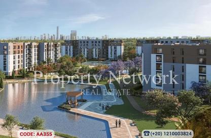 Apartment - 2 Bedrooms - 2 Bathrooms for sale in HAP Town - Mostakbal City Compounds - Mostakbal City - Future City - Cairo