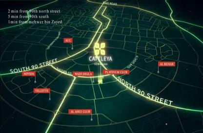 Apartment - 3 - 3 for sale in Cattleya - 5th Settlement Compounds - The 5th Settlement - New Cairo City - Cairo