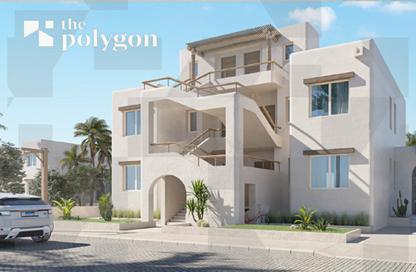 Chalet - 2 Bedrooms - 3 Bathrooms for sale in Hacienda Waters - Qesm Ad Dabaah - North Coast