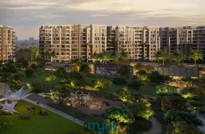 Apartment - 3 Bedrooms - 2 Bathrooms for rent in Park Side Residence - Zed Towers - Sheikh Zayed Compounds - Sheikh Zayed City - Giza