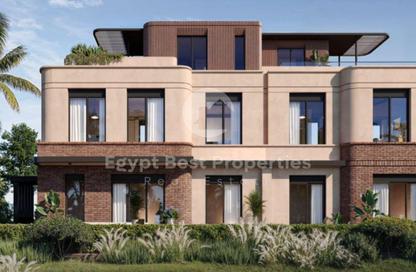 Townhouse - 3 Bedrooms - 3 Bathrooms for sale in Crescent Walk - 5th Settlement Compounds - The 5th Settlement - New Cairo City - Cairo