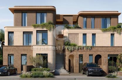 Townhouse - 3 Bedrooms - 3 Bathrooms for sale in Crescent Walk - 5th Settlement Compounds - The 5th Settlement - New Cairo City - Cairo Townhouse - 3 Bedrooms - 3 Bathrooms for sale in Crescent Walk - 5th Settlement Compounds - The 5th Settlement - New Cairo City - Cairo