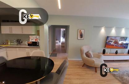 Apartment - 2 Bedrooms - 1 Bathroom for rent in El Rehab Extension - Al Rehab - New Cairo City - Cairo