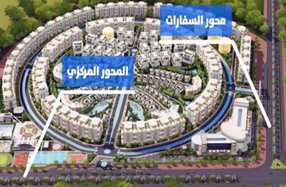 شقة - 2 غرف نوم - 2 حمامات للبيع في رودس - كمبوندات العاصمة الإدارية الجديدة - العاصمة الإدارية الجديدة - القاهرة