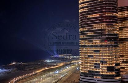 Apartment - 2 Bedrooms - 2 Bathrooms for sale in North Edge Towers - New Alamein City - Al Alamein - North Coast