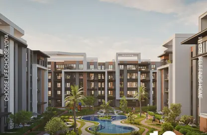 Apartment - 3 Bedrooms - 3 Bathrooms for sale in ZAT - Hadayek October - 6 October City - Giza