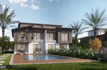 Twin House - 5 Bedrooms - 5 Bathrooms for sale in Creek Town - The 1st Settlement - New Cairo City - Cairo