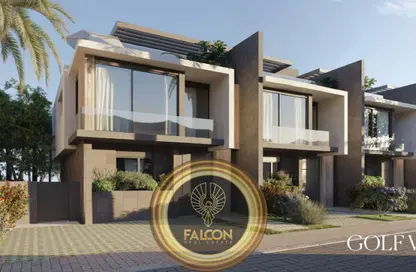 فيلا - 6 غرف نوم - 5 حمامات للبيع في مدن جولف تاون - التجمع السادس - مدينة القاهرة الجديدة - القاهرة