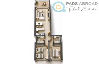 Apartment - 2 - 2 for sale in Cala - Sahl Hasheesh - Hurghada - Red Sea