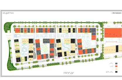 بناية كاملة - استوديو - 2 حمامات للايجار في ذا كورت يارد - الحي الثاني عشر - الشيخ زايد - الجيزة