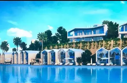 شاليه - 2 غرف نوم - 3 حمامات للبيع في فوكا باي - قسم مرسي مطروح - الساحل الشمالي