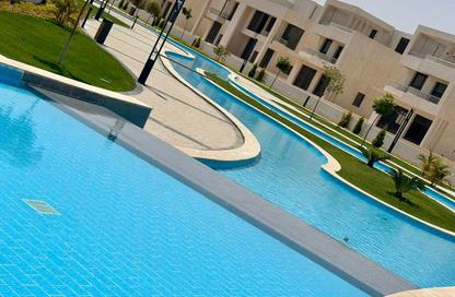 Twin House - 4 Bedrooms - 3 Bathrooms for sale in Lake West 3 - Sheikh Zayed Compounds - Sheikh Zayed City - Giza