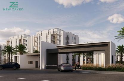 Apartment - 3 Bedrooms - 2 Bathrooms for sale in بوابة النعيم - Riviera City - Sheikh Zayed City - Giza