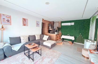 Apartment - 1 Bedroom - 2 Bathrooms for rent in Garden Residence - Hyde Park - New Cairo City - Cairo