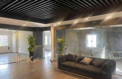 Office Space - Studio - 2 Bathrooms for rent in South Teseen St. - The 5th Settlement - New Cairo City - Cairo