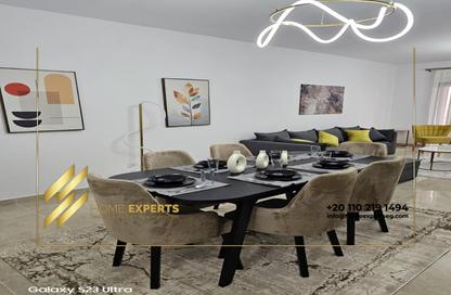 Apartment - 3 Bedrooms - 3 Bathrooms for rent in Moon Residences - Fifth Square - The 5th Settlement - New Cairo City - Cairo