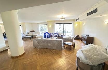Apartment - 4 Bedrooms - 4 Bathrooms for rent in Sarayat Al Maadi - Hay El Maadi - Cairo Apartment - 4 Bedrooms - 4 Bathrooms for rent in Sarayat Al Maadi - Hay El Maadi - Cairo