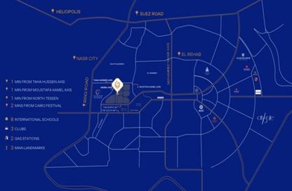 شقق فندقية - 1 - 1 للبيع في كايرو فيستيفال سيتى - المستثمرين الشمالية - مدينة القاهرة الجديدة - القاهرة