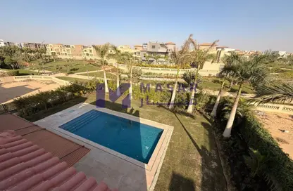 Villa - 5 Bedrooms - 6 Bathrooms for rent in Palm Hills New Cairo - 5th Settlement Compounds - The 5th Settlement - New Cairo City - Cairo