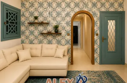 Apartment - 1 Bedroom - 1 Bathroom for rent in Al Geish Road - Azarita - Hay Wasat - Alexandria