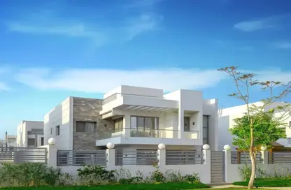 Villa - 4 Bedrooms - 5 Bathrooms for sale in Cleopatra Square - 26th of July Corridor - 6 October City - Giza