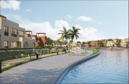 شاليه - 2 غرف نوم - 2 حمامات للبيع في مكادي هايتس - مكادي اوراسكوم - مكادي - الغردقة - محافظة البحر الاحمر